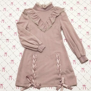 Robe Japonaise Style Jirai Kei / Visual Kei Marque Jamie - Noir, Taille Unique, Mi-longue, Manches Longues