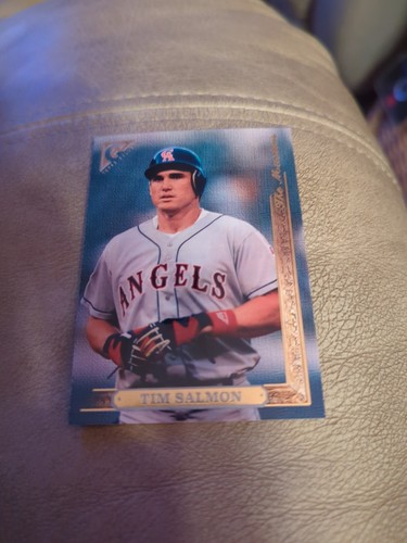 Tim Salmon #154 1996 Topps Gallery card