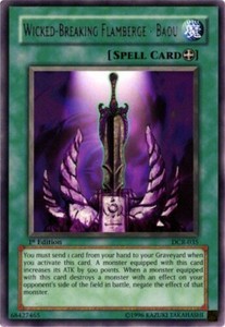 Wicked-Breaking Flamberge - Baou - DCR-035 - Rare - 1st Edition x3 - Lightly Pla