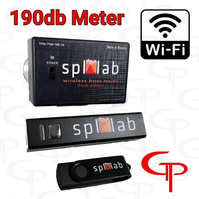 SPL LAB WiFi Bass db Meter (third edition) Sound Pressure measuring device