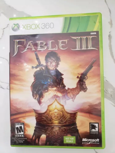 Fable 3 III (Microsoft Xbox 360, 2010) Free FAST SHIPPING 