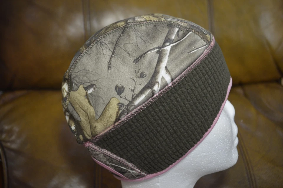 Huntworth Tango Ladies Ponytail Hat Camo Beanie Water Repellent - Image 4 of 4