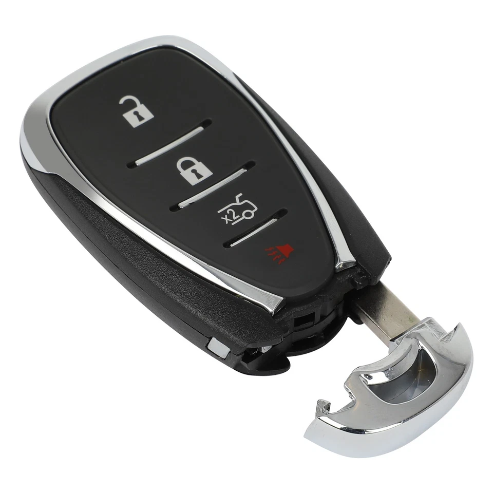 2x Para Chevy Malibu Camaro 2016-2021 Controle Remoto Chaveiro Estojo Sem Cortes - Imagem 4 de 4