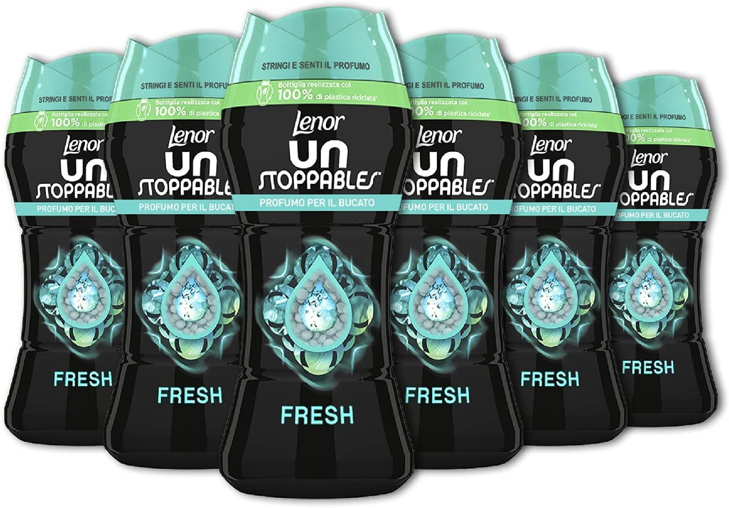 Lenor Unstoppables Fresh 6x210g | Il Profumo per Abbigliamento Sportivo