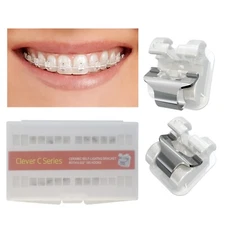 Creative Orthodontic Self Ligating Braces Ceramic Bracket AO Empower Damon Clear