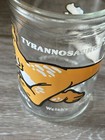Vintage Welch's Jelly Jar drinking Glasses Dinosaurs Set of 2 PTERANODON & T-REX — photo 9