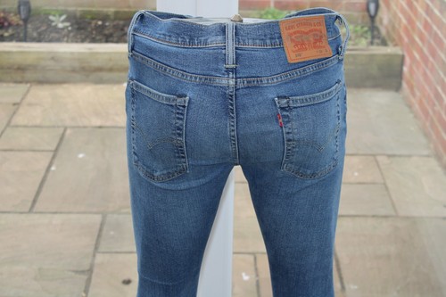 Original 510 Slim Fit Levi W29 L32 Blau Levi's Stretch 29R Jeans Tapered Leg - Bild 13 von 22