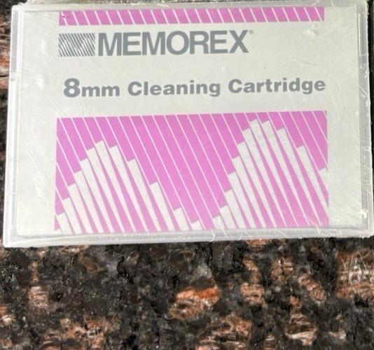 MEMOREX 8MM VIDEO8 HI8 D8 DIGITAL8 DATA8 HEAD CLEANING CLEANER CLEAN TAPE BR NEW
