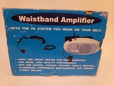 Waistband Amplifier Sky WAP-5D PA System You Wear on Your Belt in Original Box