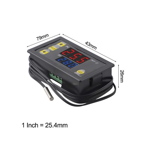 Digitaler Temperaturregler 3 Stück W3230 für Kühl- und Gefrierschränke - Picture 12 of 33