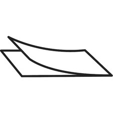 White Ptfe Sheet Stock 48" L X 48" W X 0.060" Thick, G15-60F-48X48