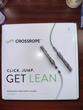 Crossrope Get Lean Weighted Jump Rope Set Size Small  1/4 lb & 1/2 lb Ropes
