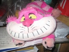 Disney Store Alice in Wonderland Cheshire Cat 18" Plush Stuffed Animal Toy
