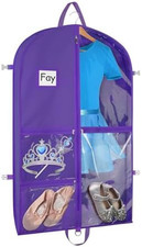Clear Dance Costume Garment Bag for Dancers 40" Garment Bag for Dance Competitio
