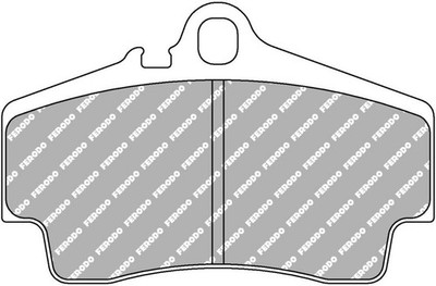 FERODO RACING Bremsbelagsatz, Scheibenbremse FCP1308H für AUDI PORSCHE VW