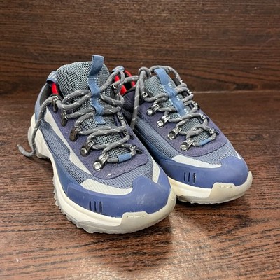 Zara Boys Girls Sneaker Size 36 Blue Chunky Platform Trail Running Shoes Youth