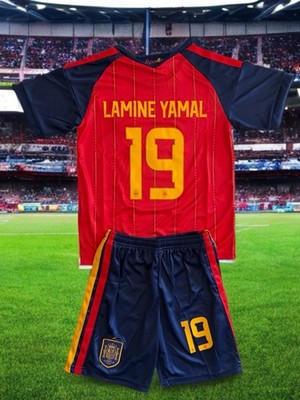 Lamine Yamal #19 Spain Youth Set Size XL (28) 11/12yrs