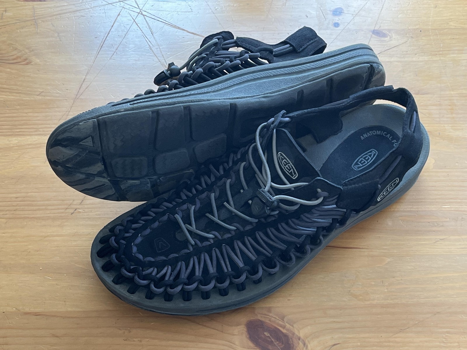 Scarpe Keen Uneek uomo taglia 12 sandalo escursionismo outdoor plantare anatomico comode