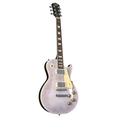 J & D LS II Translucent White - Single Cut E-Gitarre