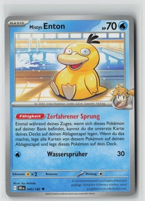 Mistys Enton 045/182 - Ewige Rivalen - DE - NM - Pokemon TCG