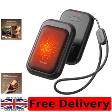 Portable Electric Hand Warmers | 3 Heat Settings, USB Rechargeable,  Certified