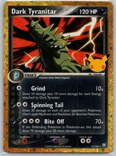 Dark Tyranitar 19/109 Holo ME: 30th Celebration Classic Collection Pokemon NM on eBay
