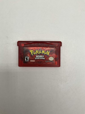Pokemon Ruby GameBoy Advance Loose *Dry Battery*