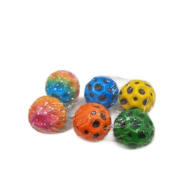 Wenosda Spielset Spielzeug Bouncing Moon Ball 7cm Springball Set Spaß Planeten B