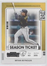 2021 Panini Contenders Season Ticket Bryan Reynolds #8 0f6