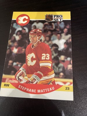 Stephane Matteau  #593 - Pro Set     1990-1991 -  Carte de hockey