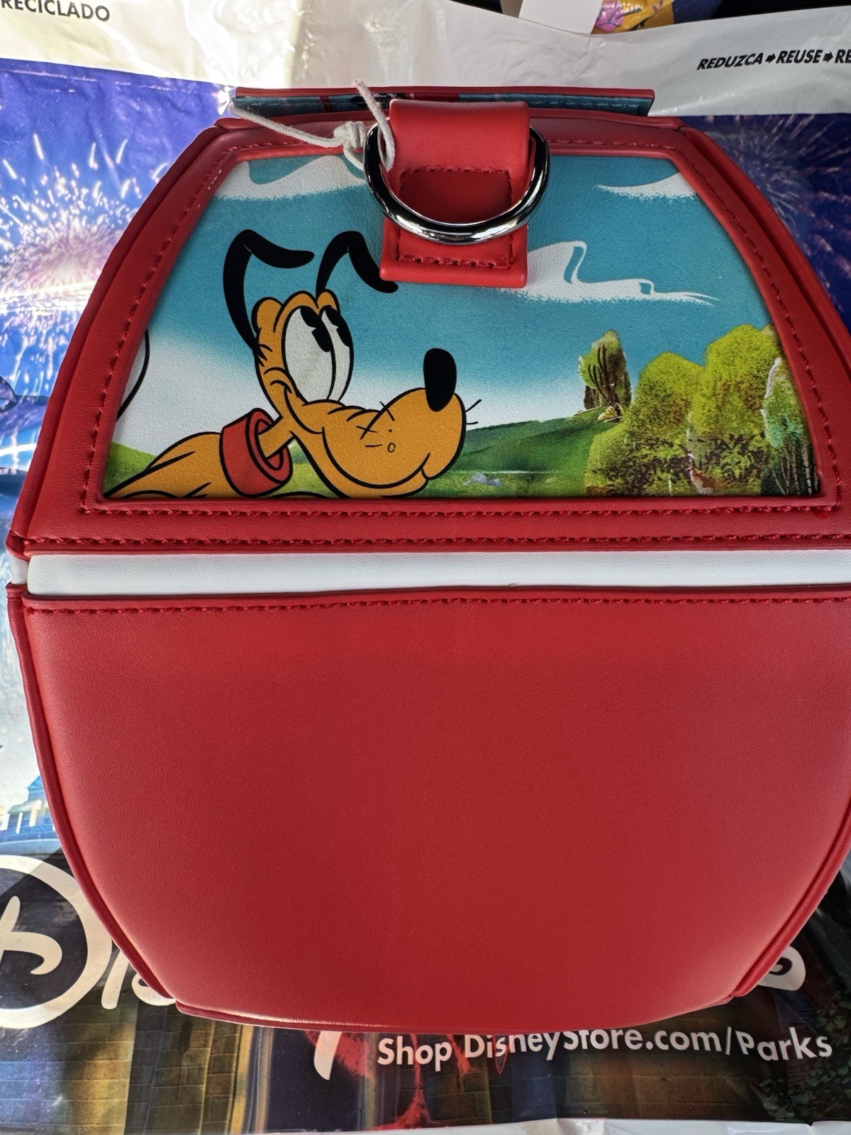 2025 Disney Parks Skyliner Mickey Minnie Donald Daisy Chip Dale Loungefly Bag