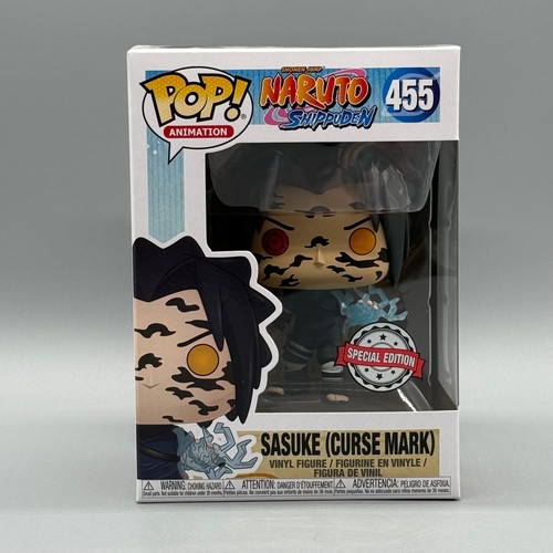 Funko Pop Naruto Shippuden : Sasuke (Curse Mark) #455 Vinyl MINT