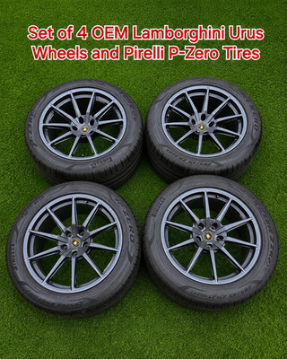 OEM 21  Lamborghini Urus Wheels and Pirelli P-Zero Tires