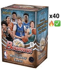 2025–26 Bowman Basketball Value Box Sealed Case Of 40 Boxes – Pre-Order ✅🔥
