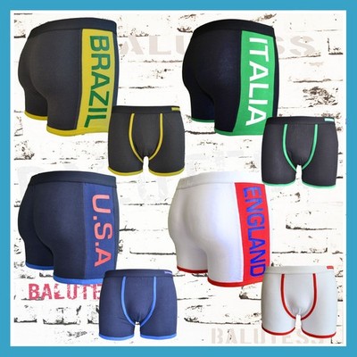 Unterhosen Männer 1er Pack  NEU Boxershorts WM 2026 Boxer Unterwäsche Fußball