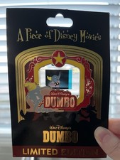 DISNEY A PIECE OF DISNEY MOVIES PIN DUMBO SCENE LIMITED EDITION 2000 - RARE