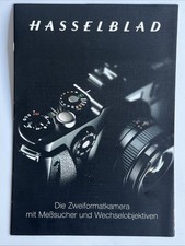 Hasselblad : Die Zweiformatkamera - Broschüre ca 10 Seiten