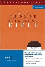 NIV Thinline Reference Bible by Zondervan Publishing: New