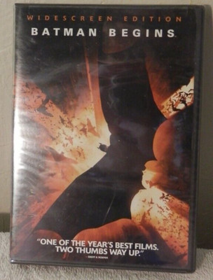 Brand New/Still Sealed Batman Begins DVD Widescreen Edition (2005)