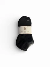 US Polo Assn Men’s Low Cut Socks Size 4-10 Moisture Control Brand New 10 Pairs