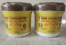 2 x Skin Light Cocoa Butter Body Cream 250ml from Ghana