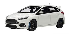AUTOart 1/18 Ford Focus RS Frozen White 72951 Diecast Model Full Opening New