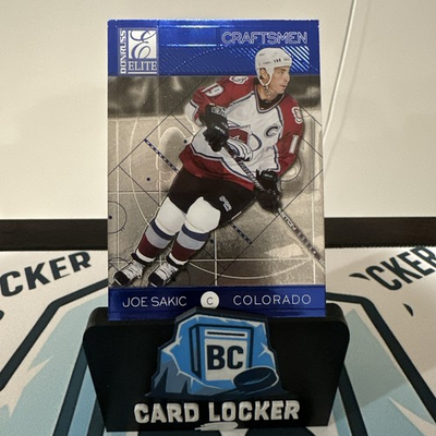 #ad 1997 98 Donruss Elite Craftsmen Joe Sakic 2500 $1.70