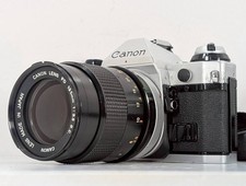 [Exc+5] Canon AE-1 Program Corpo Fotocamera + FD 135mm f/3.5 S.C. "O" JAPAN