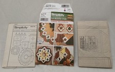 Simplicity  HOLIDAY DECORATIONS # 4414 NEW Make Homemade UNCUT ORIG PACKAGE DIY
