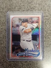 2024 Topps Series 2 Baseball Jasson Dominguez 89' Topps Chrome Silver Pack RC