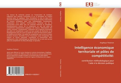 Intelligence économique territoriale et pôles de compétitivité: Angélique T ...