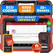LAUNCH CRP919X BT PRO Elite Car Bidirectional Diagnostic Scanner Tool Key Coding