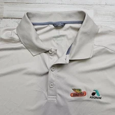 Dekalb Seed Corn Asgrow Polo Shirt Mens 2XL Golf Farmer Lightweight