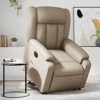 Elektrischer Relaxsessel Mit Aufstehhilfe Kunstleder Cappuccino